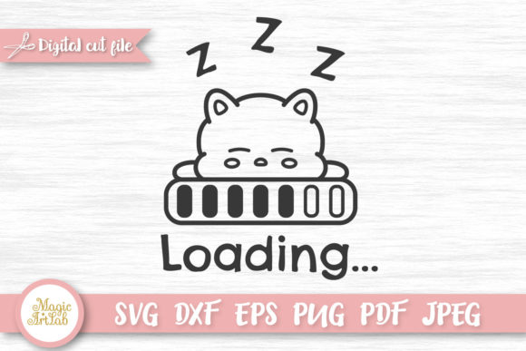 Funny Cat SVG Graphics for Crafts and Branding