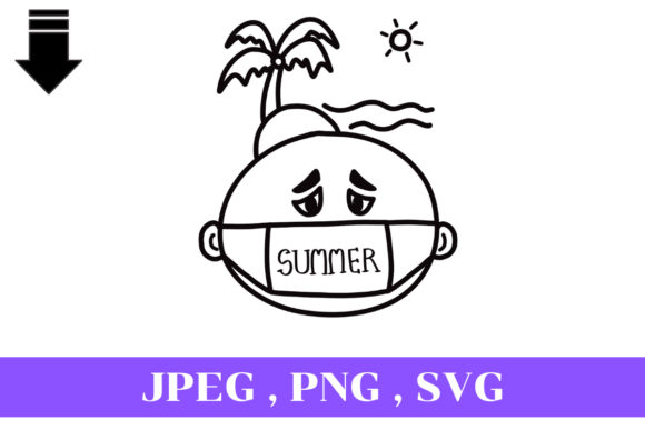 Funny Summer SVG: Graphics for Crafts & Fun