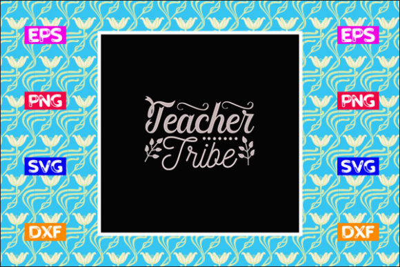 Funny Teacher SVG Design, Teacher Trib Graphics