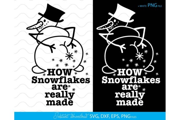 Snowman Funny Snow: A Crafts Graphics Review for Publishers