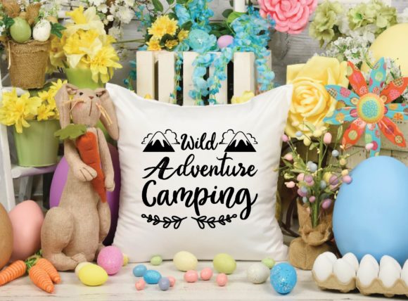 Wild Adventure Camping Graphics for Crafts and Content